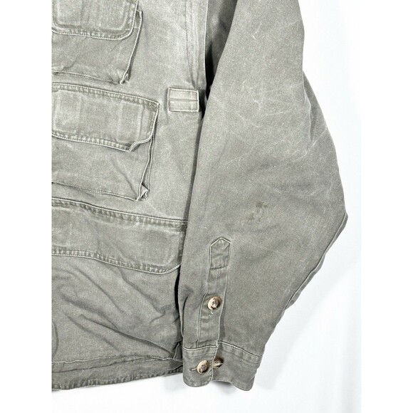 Trail Designs XL Outdoors Utility Removable Sleeves Green Vest Utility Pockets - Picture 3 of 16